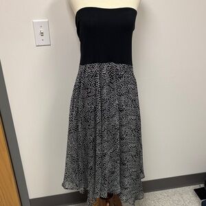 Elegant Black and White Women's Dress/Skirt